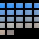 White Balance Color Checker Card (Blue Sky)
